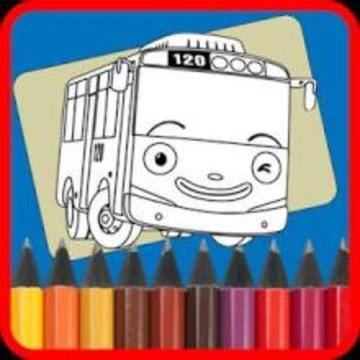 Tayo Coloring Book Free游戲截圖4