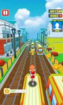 Subway Surf Train Rush & Dash游戲截圖1