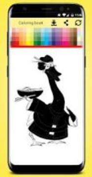 Coloring Book for kung Fu Panda游戲截圖1
