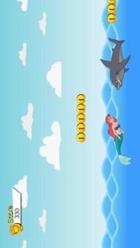 Princess Mermaid Ariel Jump Tale游戲截圖2