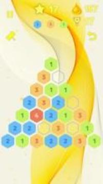 Honey - Hexa Puzzle游戲截圖1