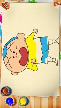 Coloring Shinchan Crayon游戲截圖1