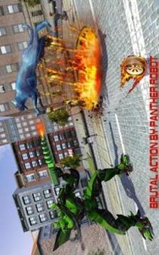 Robot Panther games - Transform Panther Robot Hero游戲截圖5