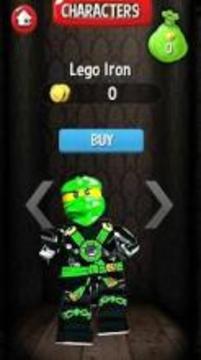Subway Lego Ninjao Adventure Run游戲截圖2