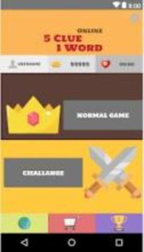 5 Clue 1 Word Online游戲截圖2