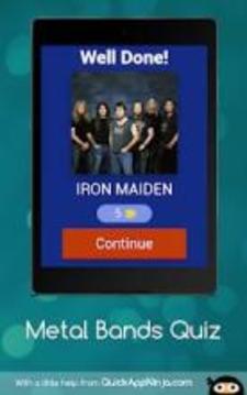 Metal Bands Quiz游戲截圖1