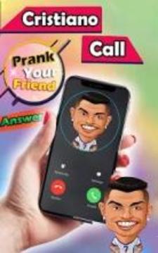 Cr7 Fake call - football prank call RMA游戲截圖2