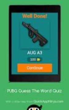 Guess The Picture Quiz For PUBG游戲截圖3