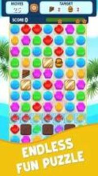 Candy for Housewife Match 3游戲截圖1