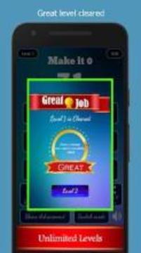 Make me Zero Game for Mind sharpening游戲截圖2