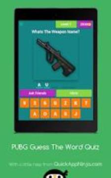 Guess The Picture Quiz For PUBG游戲截圖4
