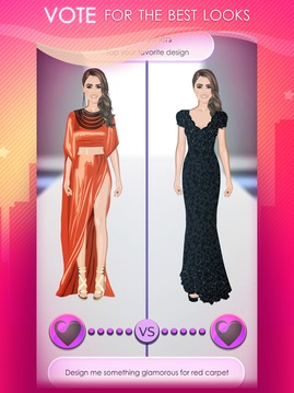 World of Fashion - Dress Up游戲截圖2