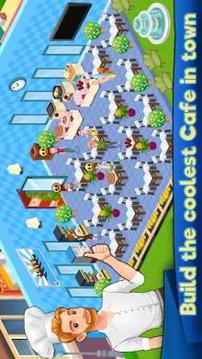 Cafe Management my Restaurant Business Story Food游戲截圖3