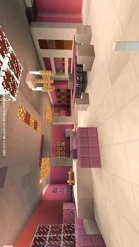 The Great Pink House map for MCPE游戲截圖4