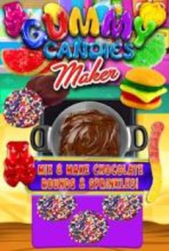 Gummy Candy Maker - Kids Gummy Worms & Candy FREE游戲截圖1