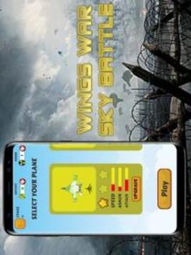 Wings War Sky Battle游戲截圖1