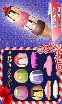 Rainbow Ice Cream Cone & Popsicle Maker Game游戲截圖4