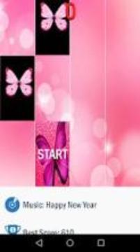 Piano Butterfly Pink Tiles 2018游戲截圖1