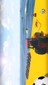 Superheroes Tractor Parking: Tractor Farming Games游戏截图2