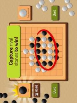 Capture Go Free - Classic Multiplayer Board Game游戲截圖2