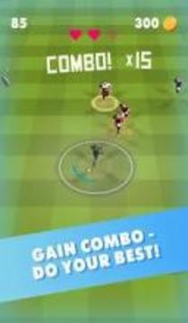 Soccer Rush - Mobile Dribbling Arcade游戲截圖1