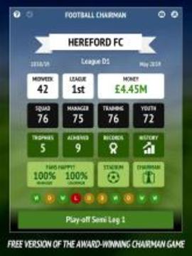 Football Chairman Free游戲截圖5