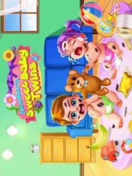 Newborn Sweet Baby Twins 2: Baby Care & Dress Up游戲截圖4