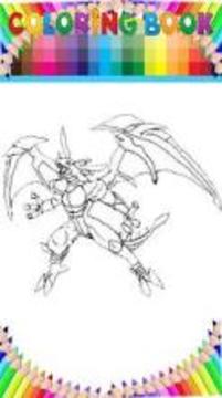Bakugan games coloring for fans游戲截圖3