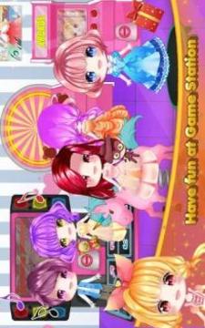Princess Cherry Town Arcade Doll House Play游戲截圖2