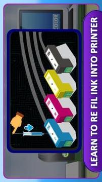 Printer Scanner & Photocopier Learning Simulator游戲截圖1