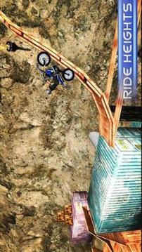 Tricky Stunt Bike Extreme Racer: Superhero游戲截圖1