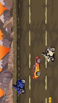 Lightning Mcqueen Traffic Racing游戲截圖1