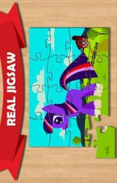 Pony kids jigsaw puzzle游戲截圖3