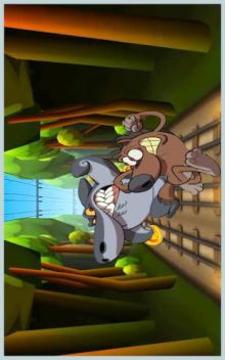 Subway zig Jungle and shark Run游戲截圖2