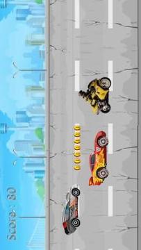 Lightning Mcqueen Traffic Racing游戲截圖2