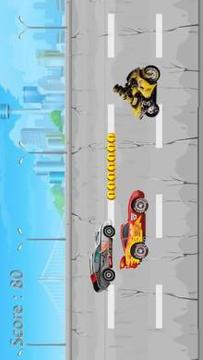 Lightning Mcqueen Traffic Racing游戲截圖4