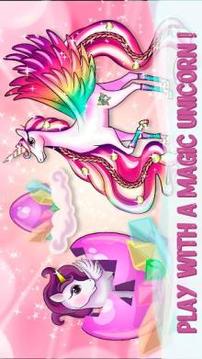 Doll Unicorn clicker Lol MakeUp and Dress Up游戲截圖4
