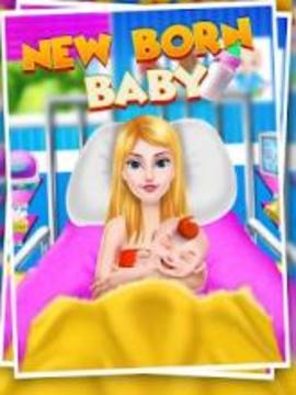 Mommy Newborn Surgery - Cute Born Girl Care游戲截圖2