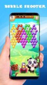Bubble Pop Shooter 2019 - New Panda save babies游戲截圖3