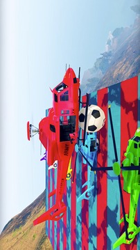 Superheroes Flying Helicopter Speed Racing Games游戲截圖4