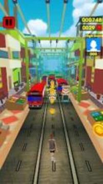 Subway Train Surf Rush 2018游戏截图1