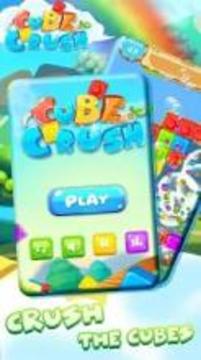 Cube Crush: Collapse & Blast Puzzle Game游戲截圖2