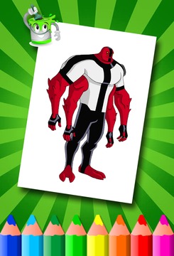 Ben 10 Colouring Book游戲截圖1