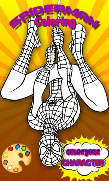 Spider-Man Coloring pages : Spider Games游戲截圖3