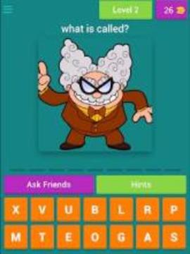 guess captain underpant characters游戲截圖3