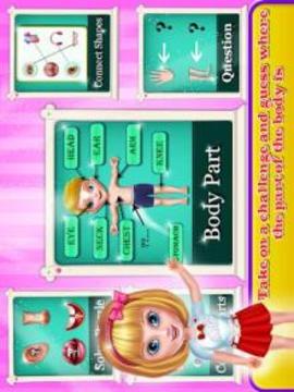 Our Body Parts - Human Body Part Learning for kids游戲截圖3