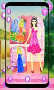 Pink Princess Mackeup Salon : Star Girl Makeover游戲截圖2