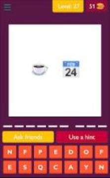 Guess Emoji : Food Places游戲截圖3