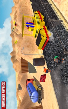 Construction City Mega Road 2018游戲截圖2