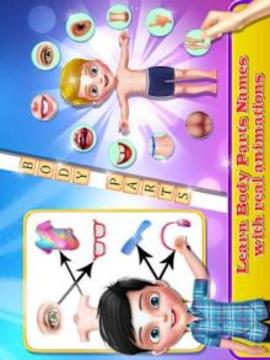 Our Body Parts - Human Body Part Learning for kids游戲截圖2